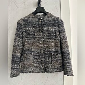 Elegant DE’HART Tweed Blazer- Italy XS